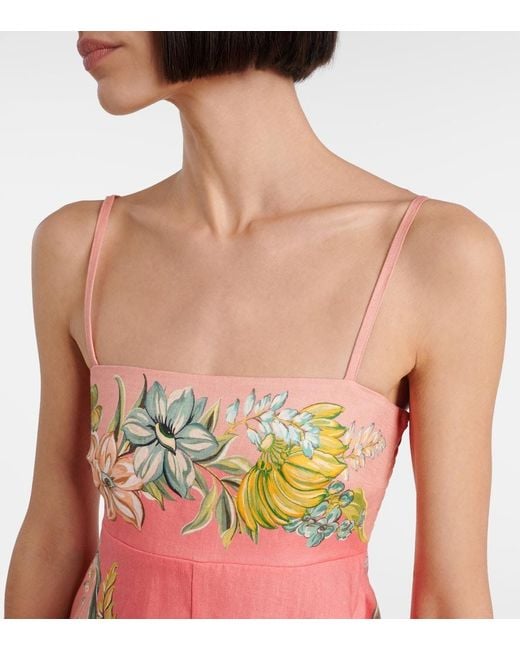 Abito Lungo di ALÉMAIS in Red