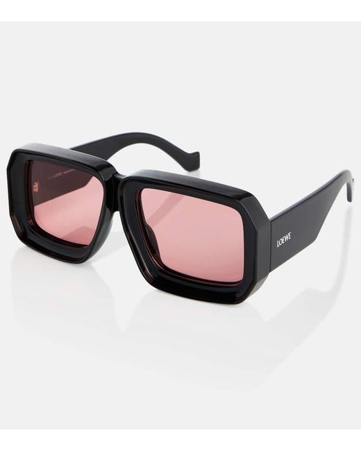 Loewe Pink Paula's Ibiza Square Sunglasses