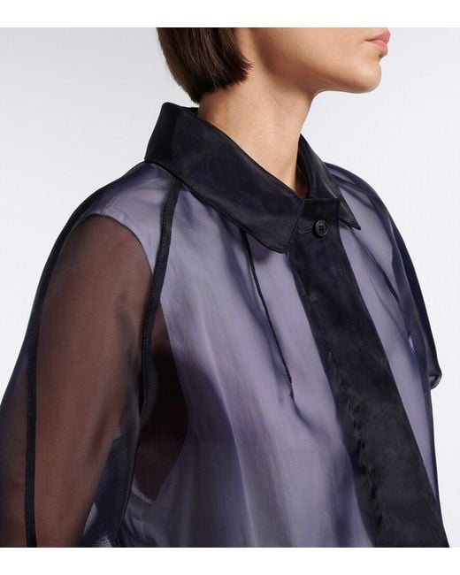 Cappotto di Prada in Blue