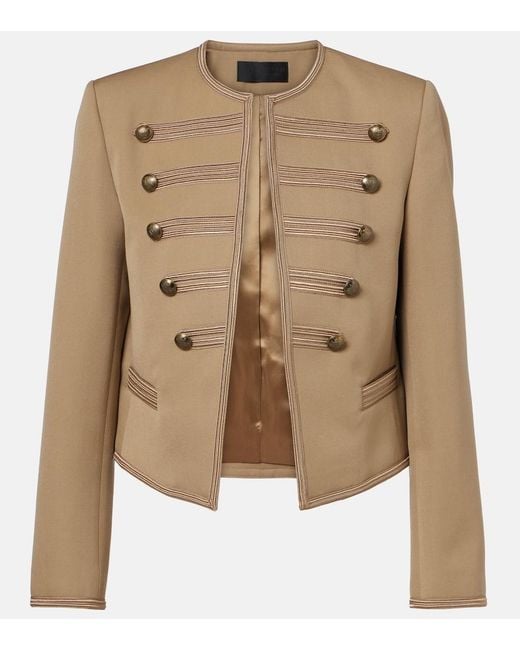 Nili Lotan Natural Blondie Virgin Wool Jacket