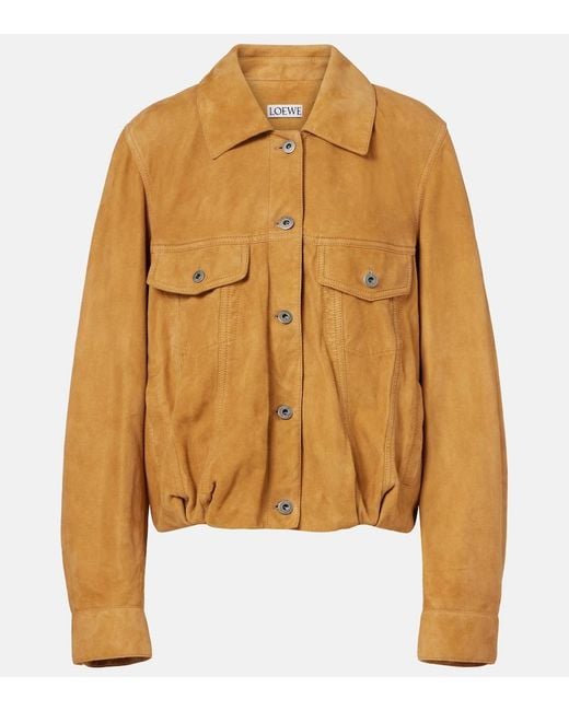 Loewe Multicolor Suede Jacket