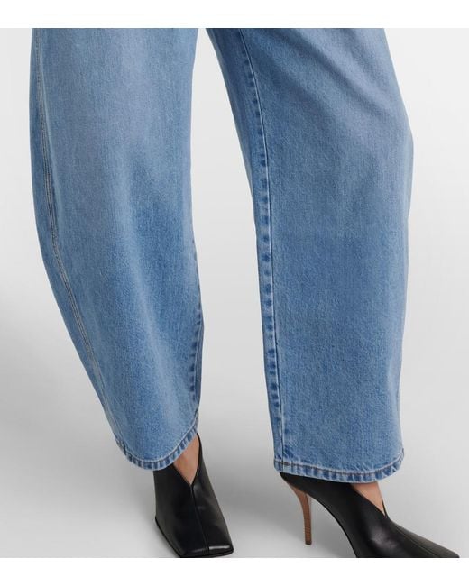 Alaïa Blue Denim Jumpsuit