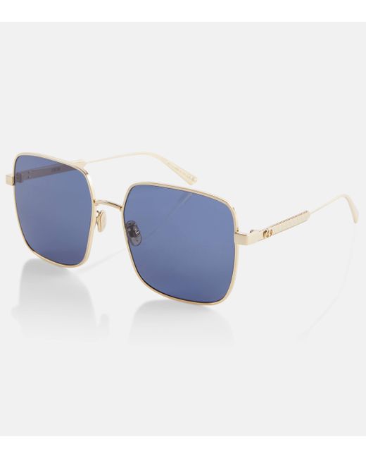 Dior Blue Diorcannage S1u Square Sunglasses