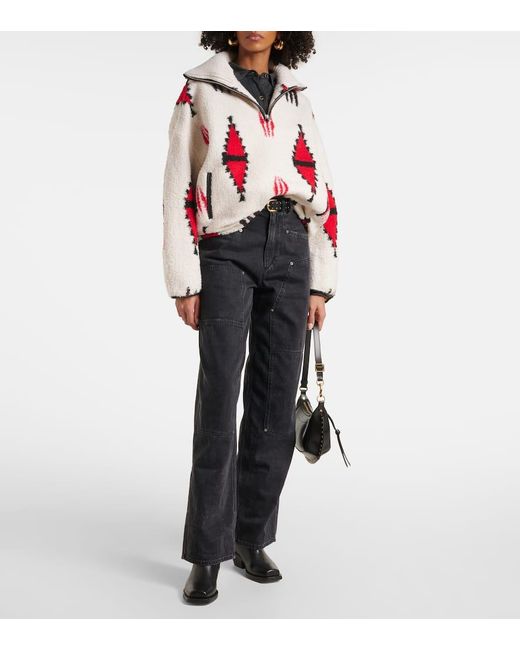 Isabel Marant Red Pullover Marner