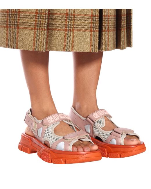 gucci aguru sandals