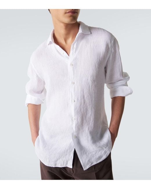 Camicia di Fedeli in White da Uomo