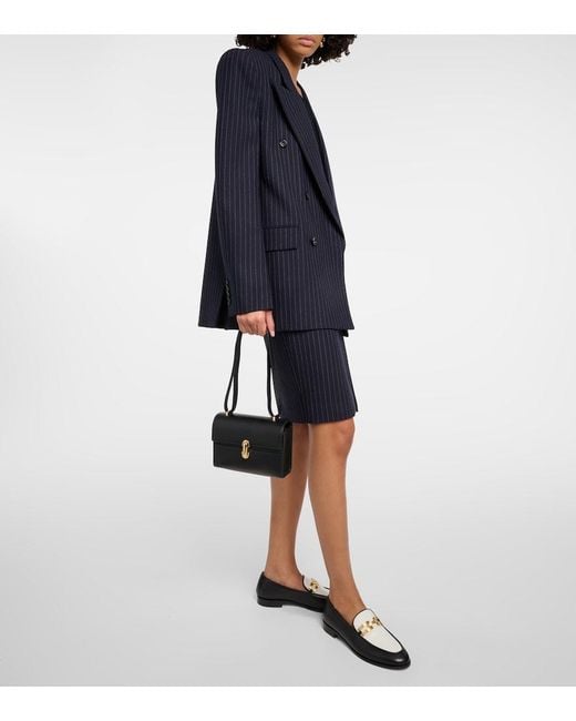 Aquazzura Multicolor Brandi Leather Loafers