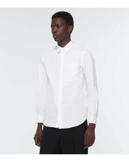 Jil Sander White Tuesday Cotton Shirt for men