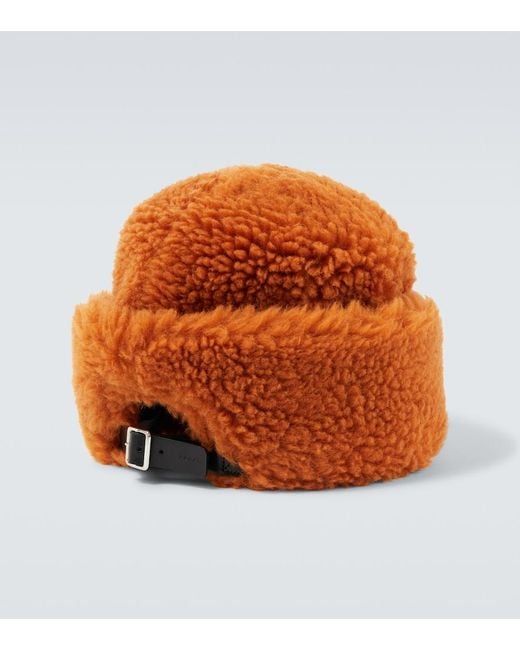 Cappello di Sacai in Orange da Uomo