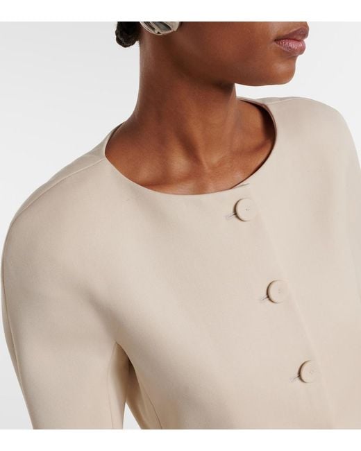 Chloé Natural Virgin Wool Jacket