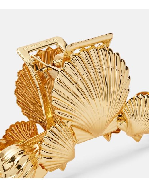 Jennifer Behr Metallic Oceane-Plated Hair Clip
