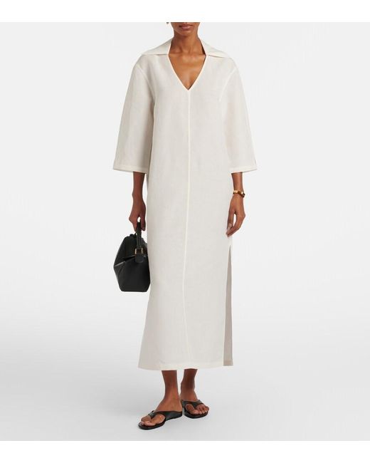 Rohe White Jersey Kaftan