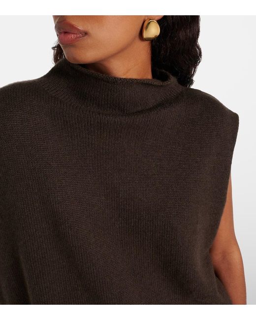 Lisa Yang Black Tova Cashmere Sweater Vest