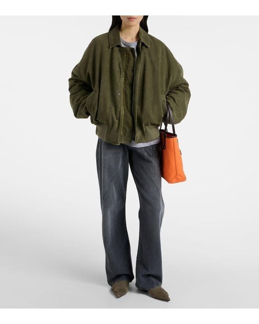 J.W. Anderson Brown Ruffled Suede Ankle Boots