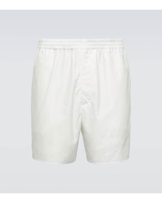 Auralee Shorts aus Baumwolle in White für Herren