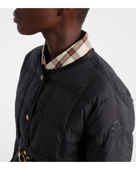 Moncler Black Cygnes Down Jacket