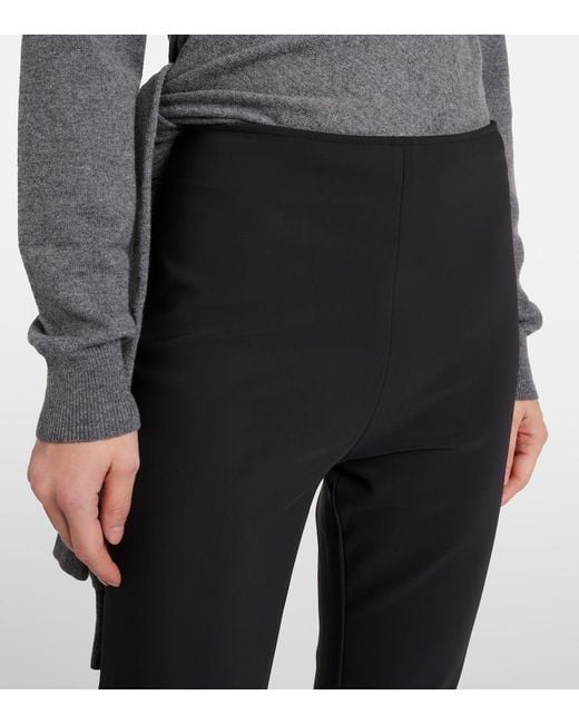 Rohe Black Scuba Capri Pants