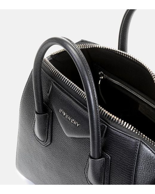 Givenchy Black Antigona Mini Leather Cross-Body Bag