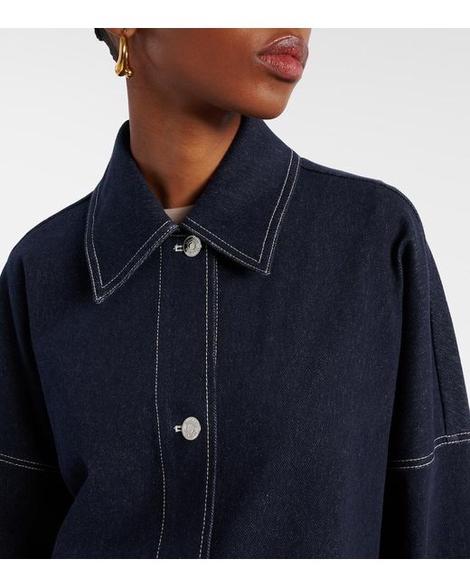 Chaqueta Yen De Denim Max Mara de color Blue