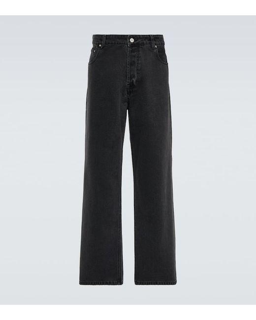 Jacquemus Black Le De Nimes Wide-leg Jeans for men