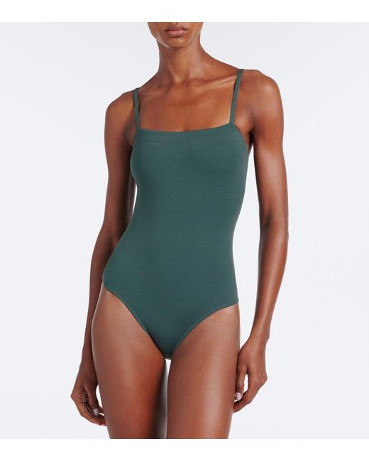 Eres Green Aquarelle Swimsuit