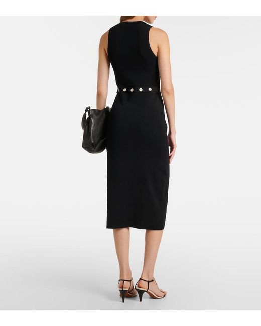 Proenza Schouler Black Label Cole Ribbed-Knit Tank Dress