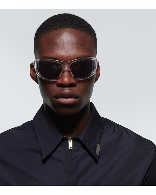 Gafas De Sol Cuadradas Giv Cut Givenchy de hombre de color Gray