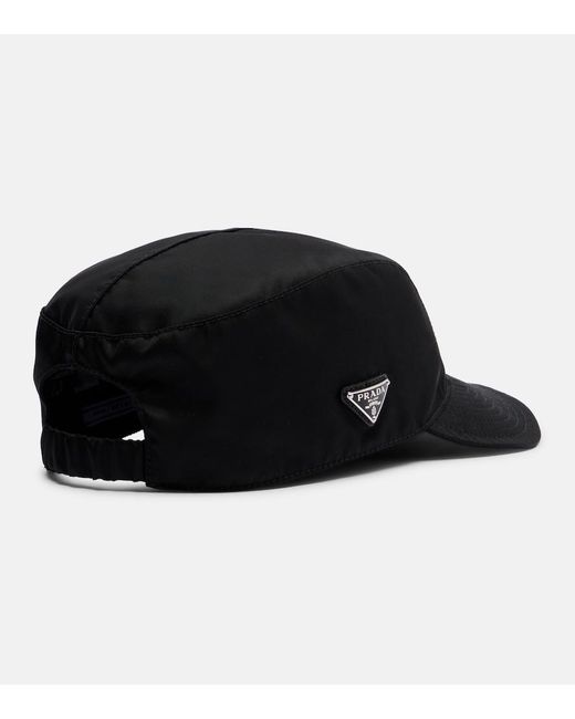 Prada Black Re-Nylon Baseball Cap