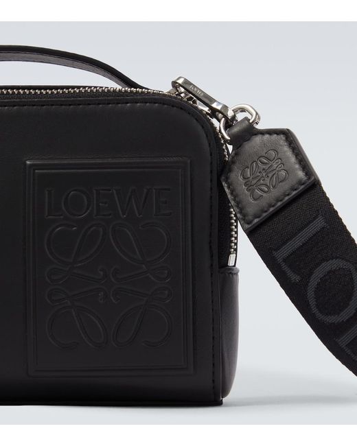 Borsa A Tracolla Anagram Mini di Loewe in Black da Uomo