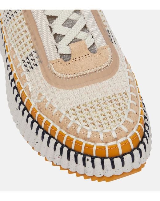Chloé Natural Nama Sneaker