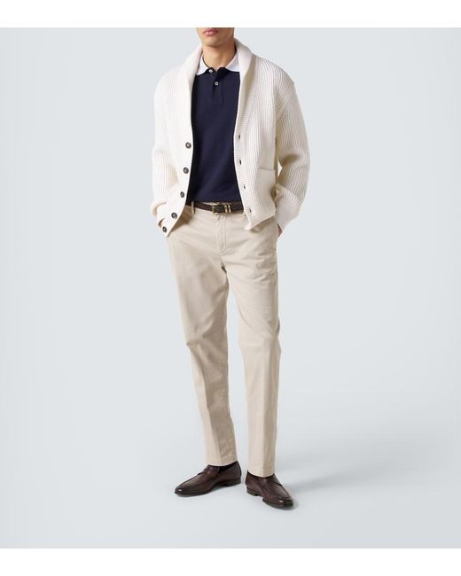 Eleventy Natural Cotton Chinos for men