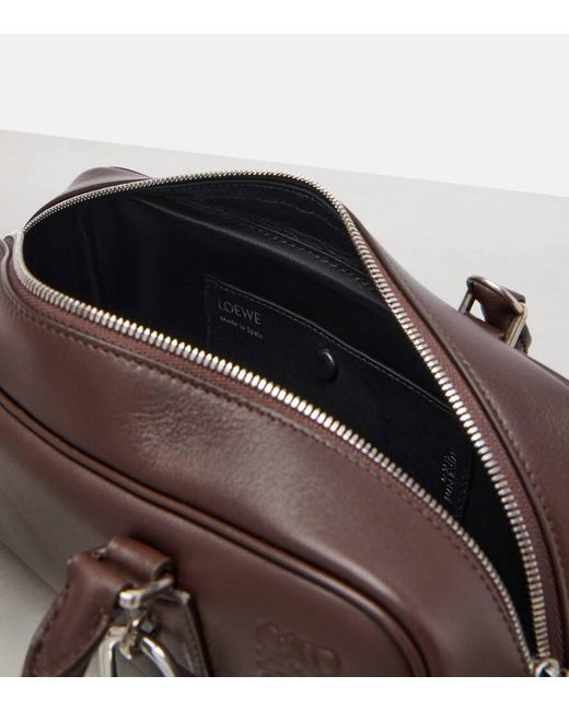 Loewe Black Amazona 23 Leather Tote Bag
