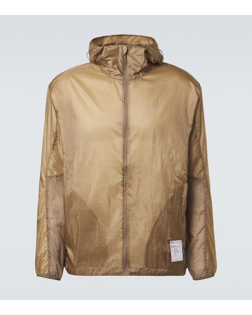 Satisfy Brown Hooded Jacket for men