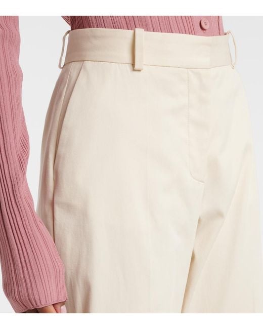 Joseph Natural New Coleman Cotton Straight Pants
