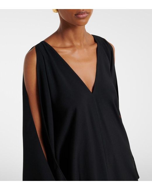 Taller Marmo Black Beistegui Cutout Maxi Dress