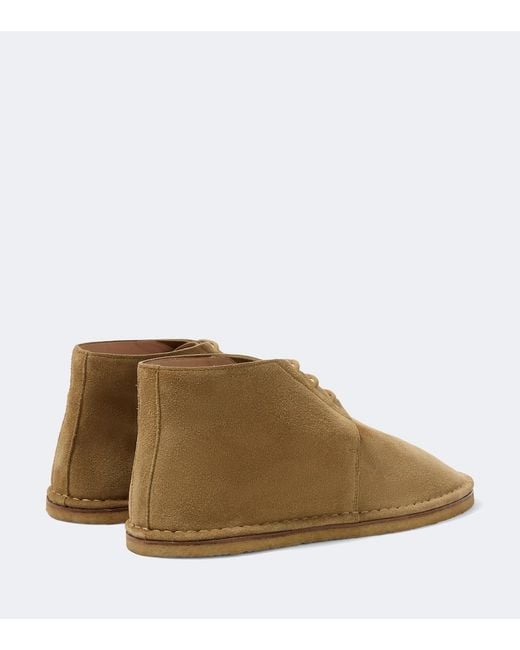The Row Natural Nicola Suede Desert Boots for men
