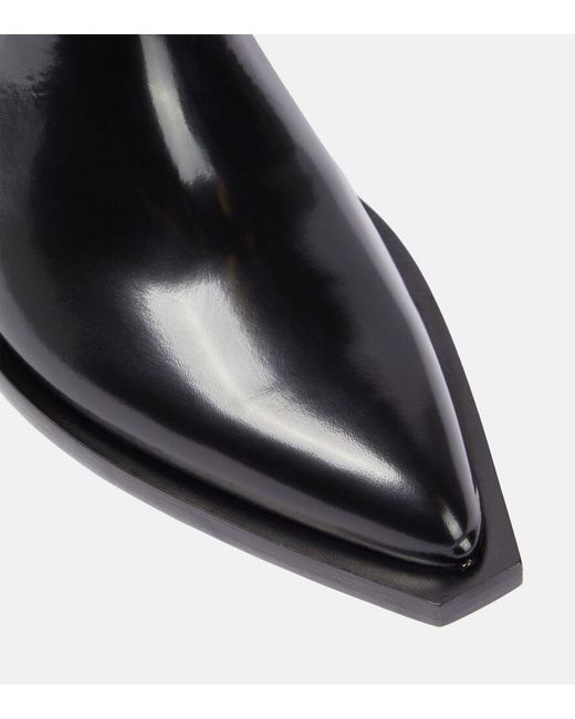 Zimmermann Black Duncan Leather Cowboy Boots