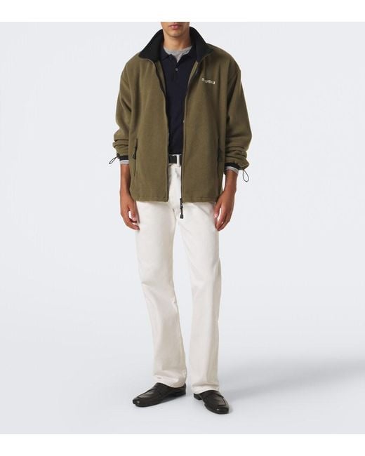 Miu Miu Green Fleece Jacket for men