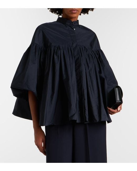Max Mara Black Rea Oversized Top