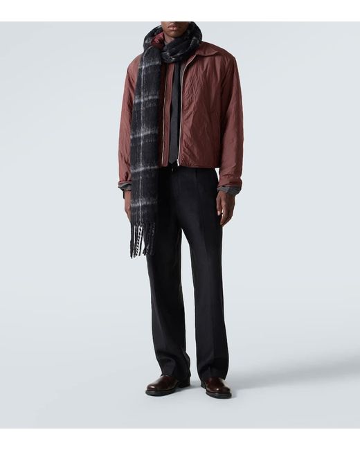 Our Legacy Red Slight Padded Jacket for men