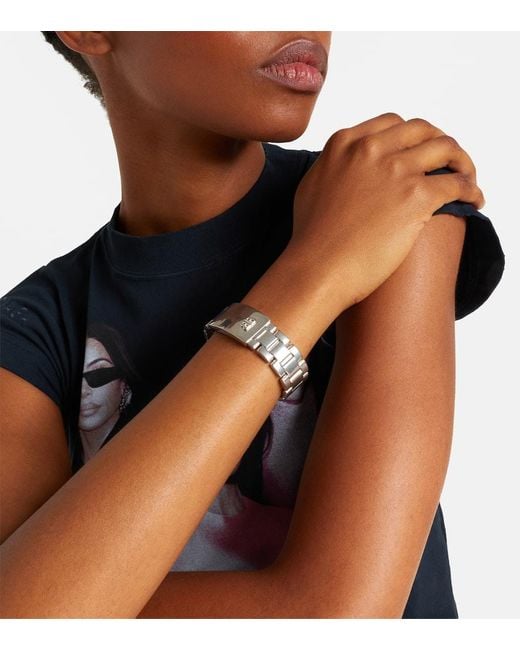 Balenciaga White Armreif 24/7