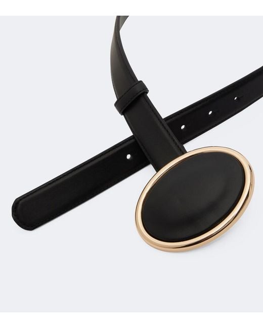 Altuzarra Black Eclipse Leather Belt