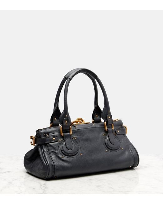 Borsa A Spalla Paddington Small di Chloé in Black