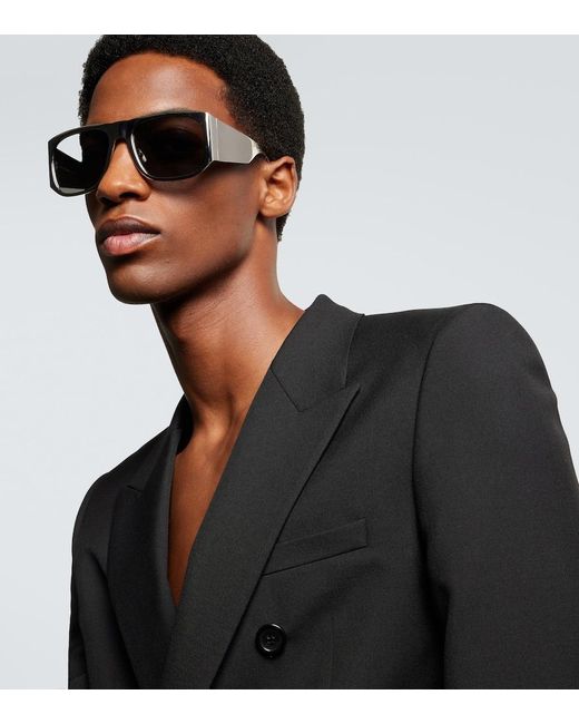 Saint Laurent Eckige Sonnenbrille Sl 636 in Gray für Herren