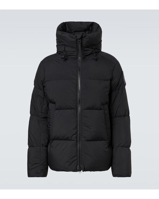 Canada Goose Black Crofton Label Down Jacket for men
