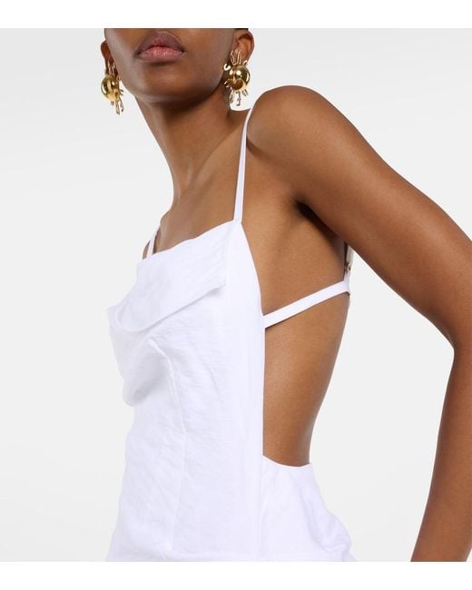 Jacquemus White Long Dresses