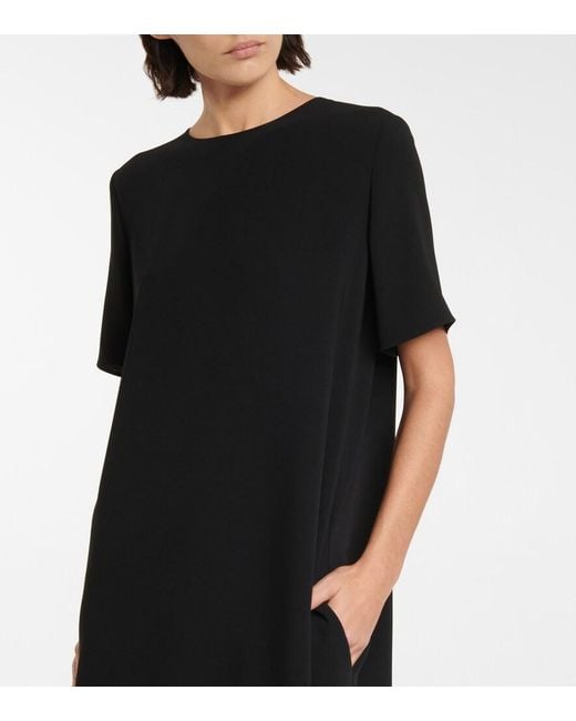 The Row Black Robi Maxi Dress