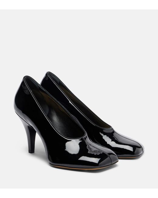 Phoebe Philo Black Patent Leather Pumps