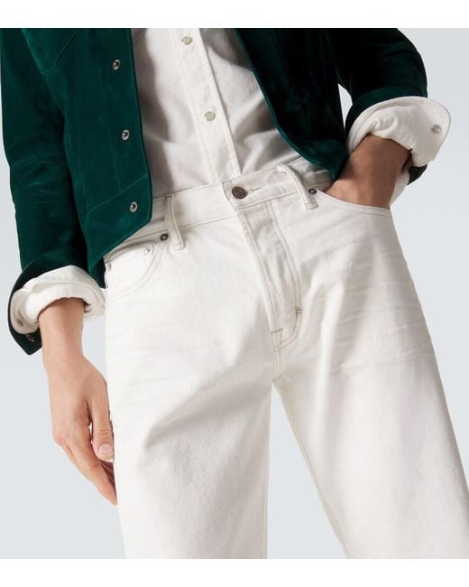 Jeans Rectos '50S Tom Ford de hombre de color White
