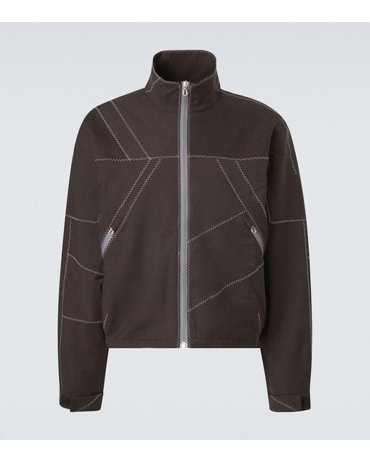 Kiko Kostadinov Brown Fosco Virgin Wool Jacket for men